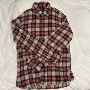J.Crew - Women’s Flannel Button Up (Size: L)